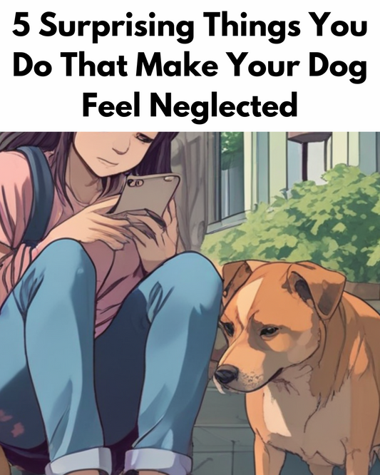 5 Surprising Things You Do That Make Your Dog Feel Neglected