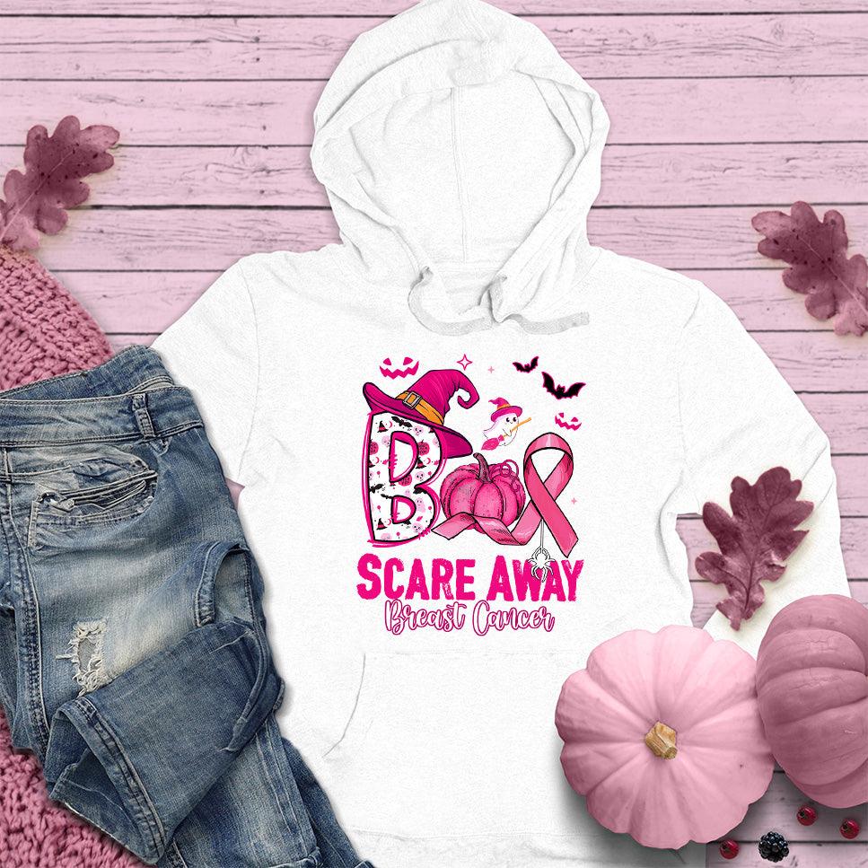 Boo Scare Away Breast Cancer Hoodie Colored Edition - Brooke & Belle