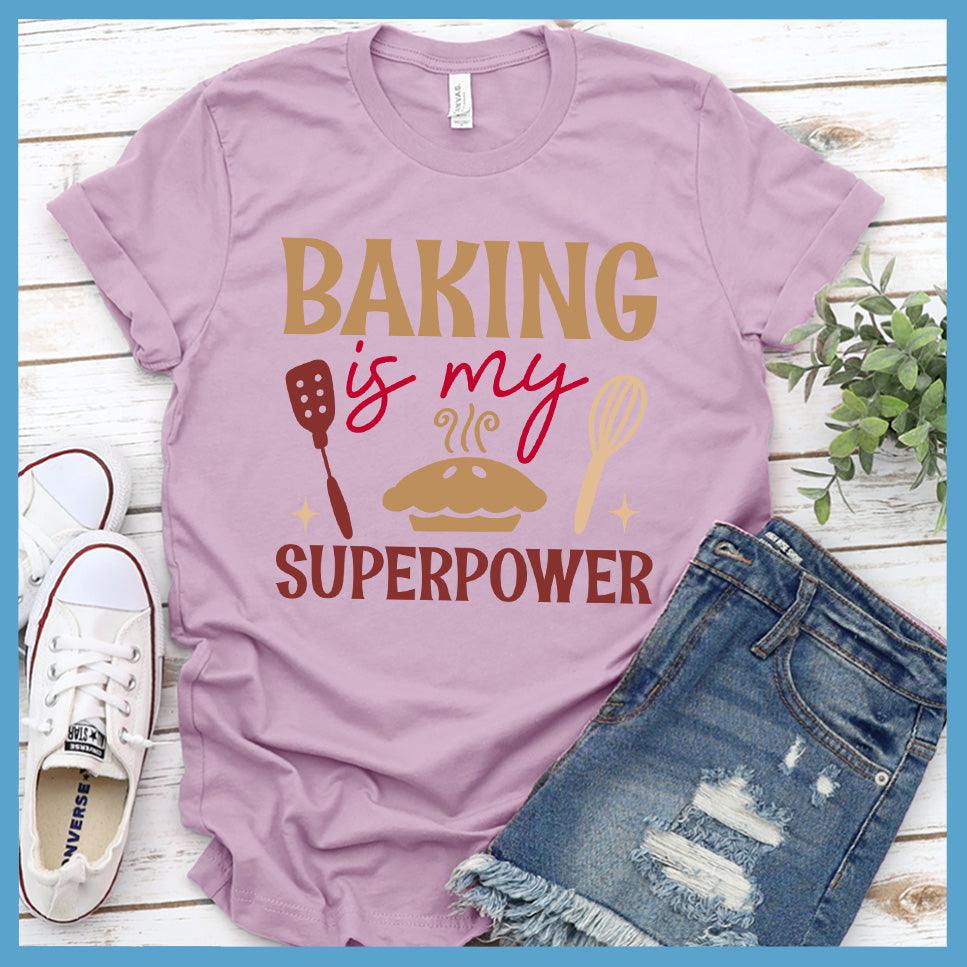 Baking Is My Superpower T-Shirt Colored Edition