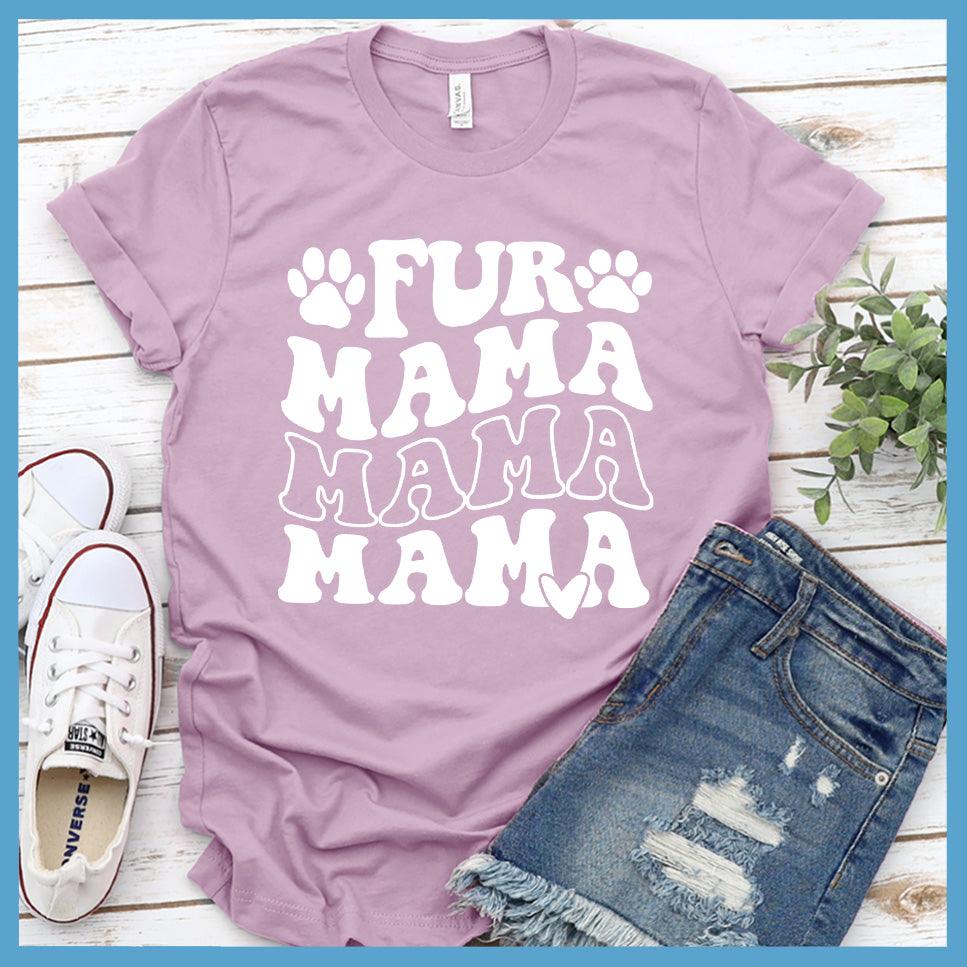 Fur Mama Retro T-Shirt