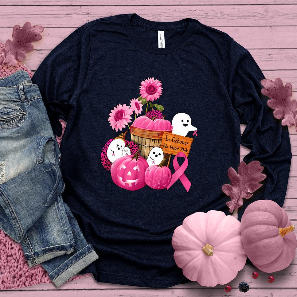 In October We Wear Pink Version 5 Long Sleeves Colored Edition