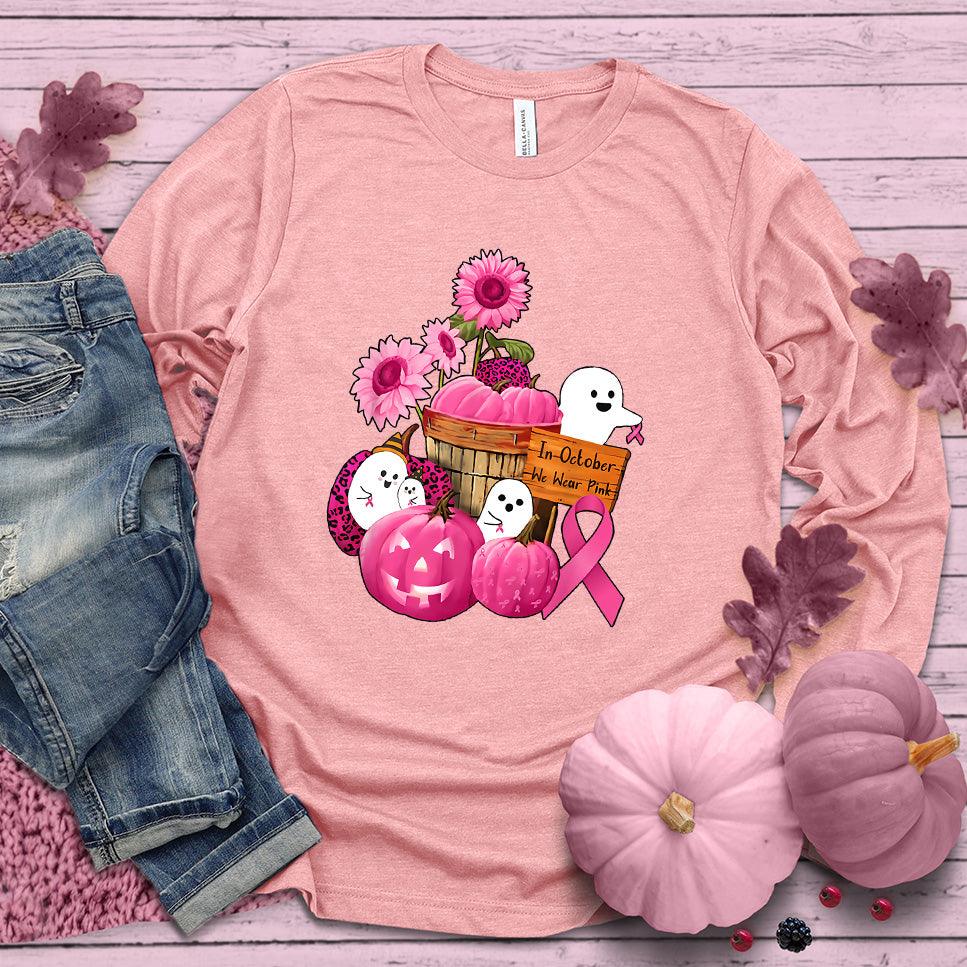 In October We Wear Pink Version 5 Long Sleeves Colored Edition