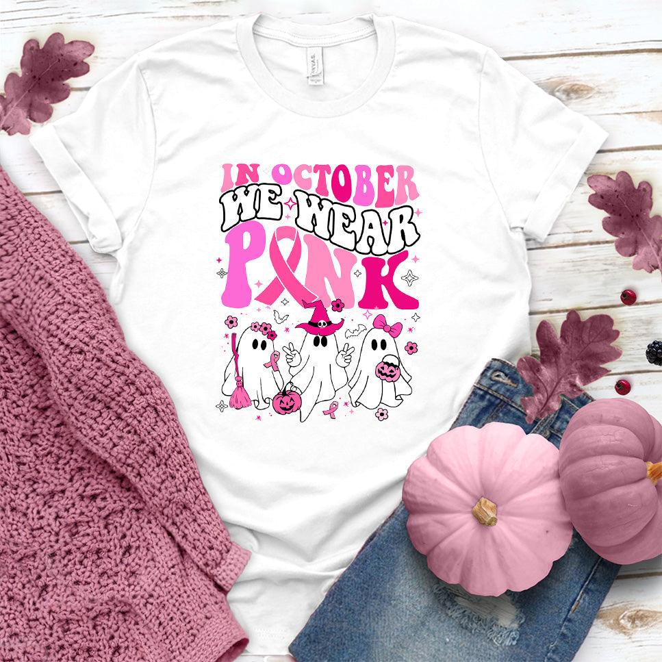 In October We Wear Pink T-Shirt Colored Edition - Brooke & Belle