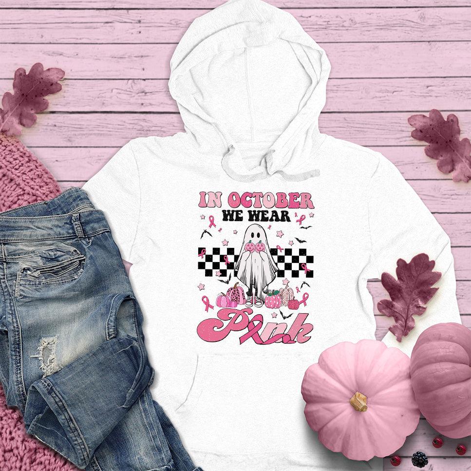 In October We Wear Pink Version 2 Hoodie Colored Edition - Brooke & Belle