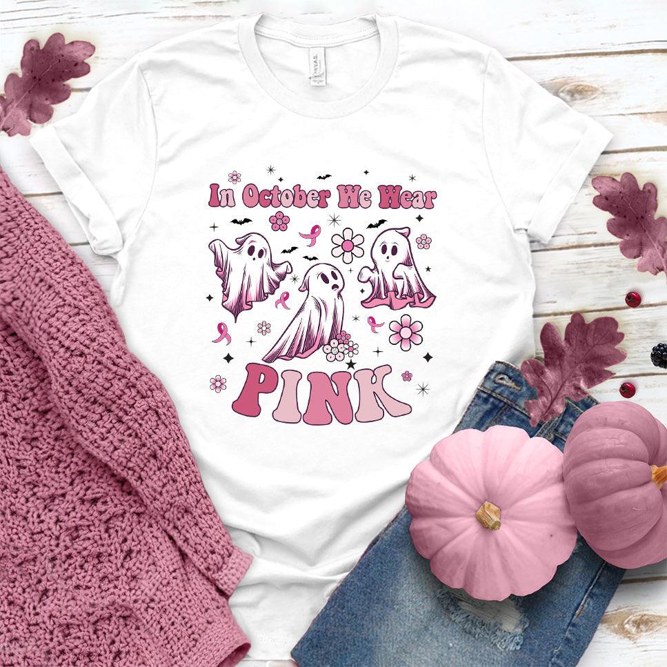 In October We Wear Pink Version 3 T-Shirt Colored Edition - Brooke & Belle
