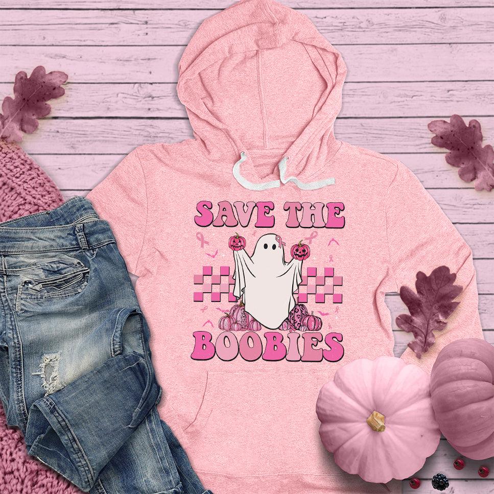 Save The Boobies Hoodie Colored Edition