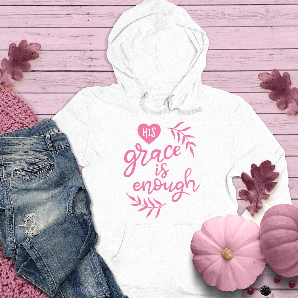 His Grace Is Enough Hoodie Pink Edition - Brooke & Belle