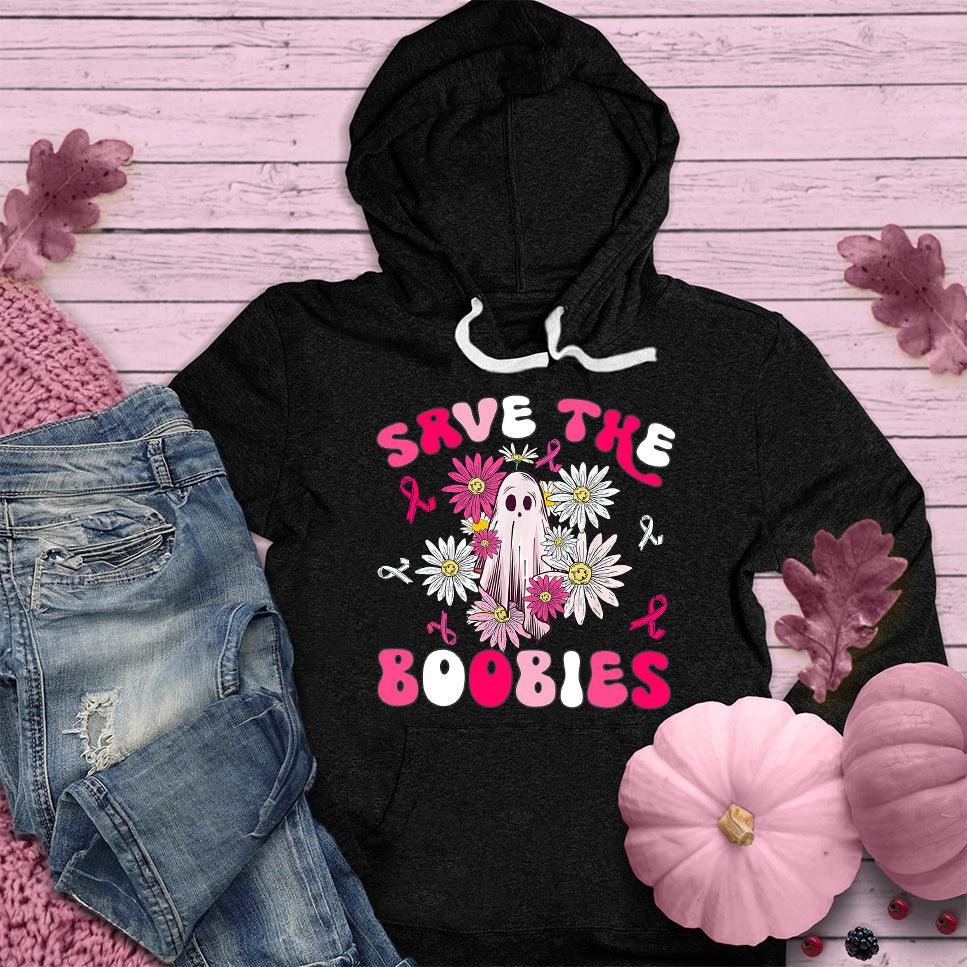 Save The Boobies Version 3 Hoodie Colored Edition