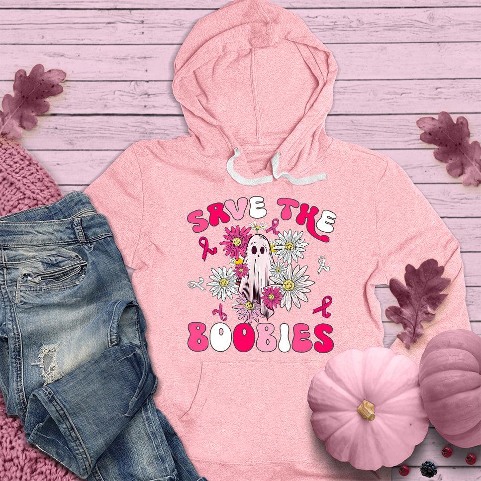 Save The Boobies Version 3 Hoodie Colored Edition