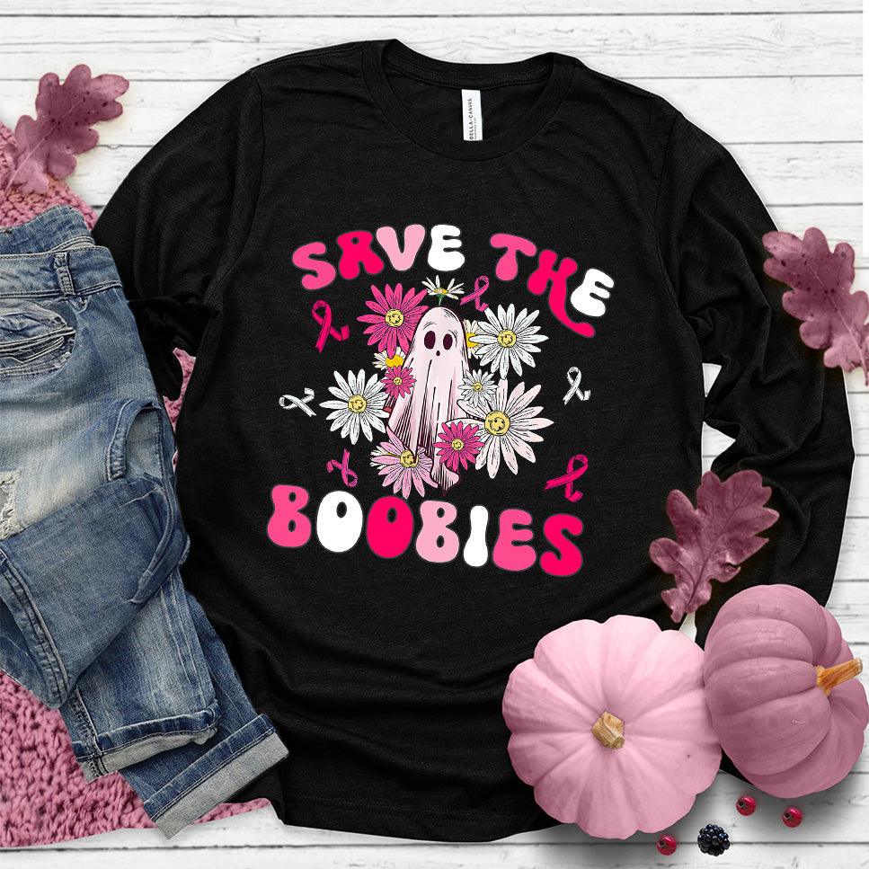Save The Boobies Version 3 Long Sleeves Colored Edition