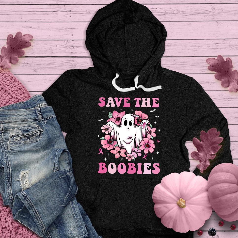 Save The Boobies Version 2 Hoodie Colored Edition
