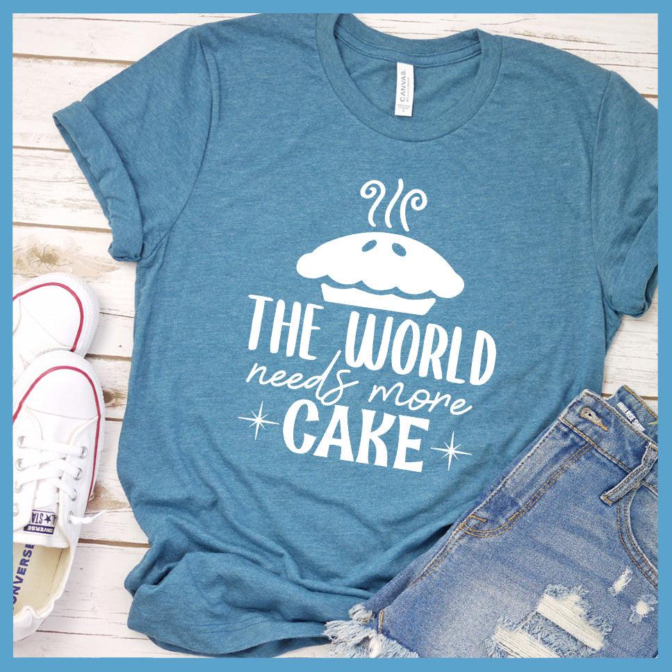 The World Needs More Cake T-Shirt Colored Edition
