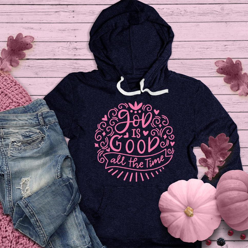 God Is Good Hoodie Pink Edition - Brooke & Belle