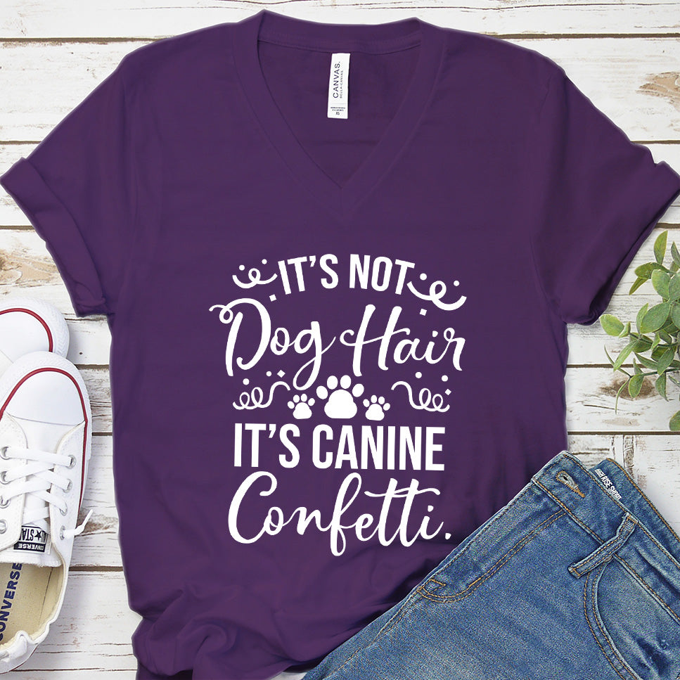 It’s Not Dog Hair It’s Canine Confetti V-Neck