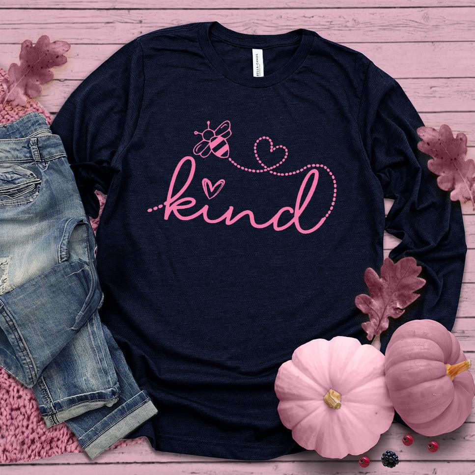 Bee Kind Long Sleeves Pink Edition - Brooke & Belle