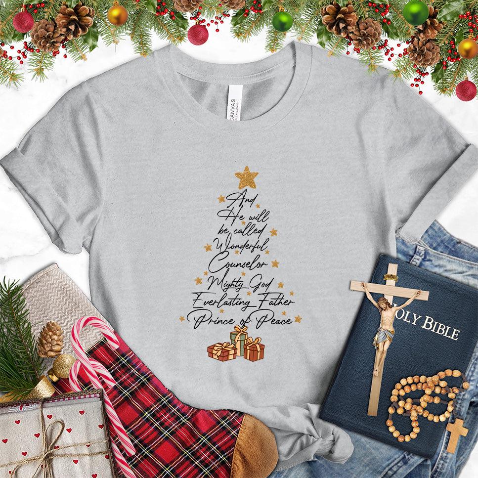 And He Will Be Called Wonderful Counselor Colored Edition T-Shirt - Brooke & Belle