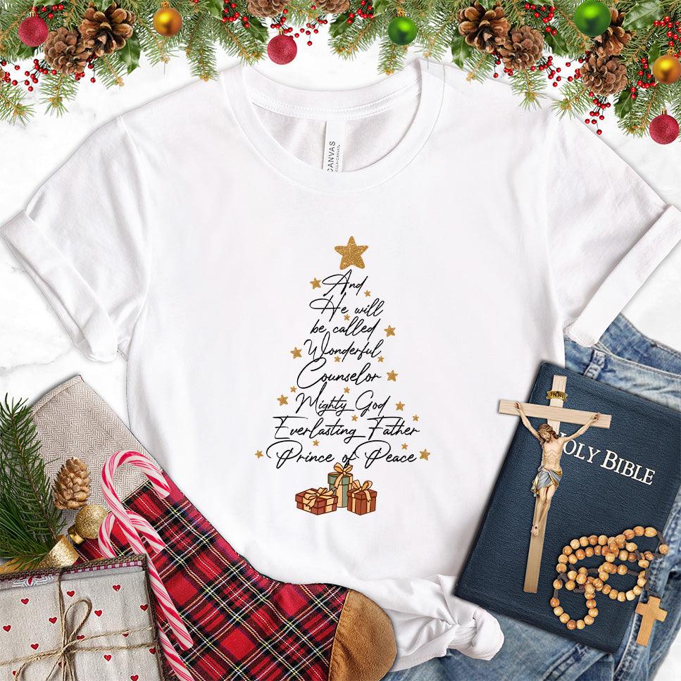 And He Will Be Called Wonderful Counselor Colored Edition T-Shirt - Brooke & Belle