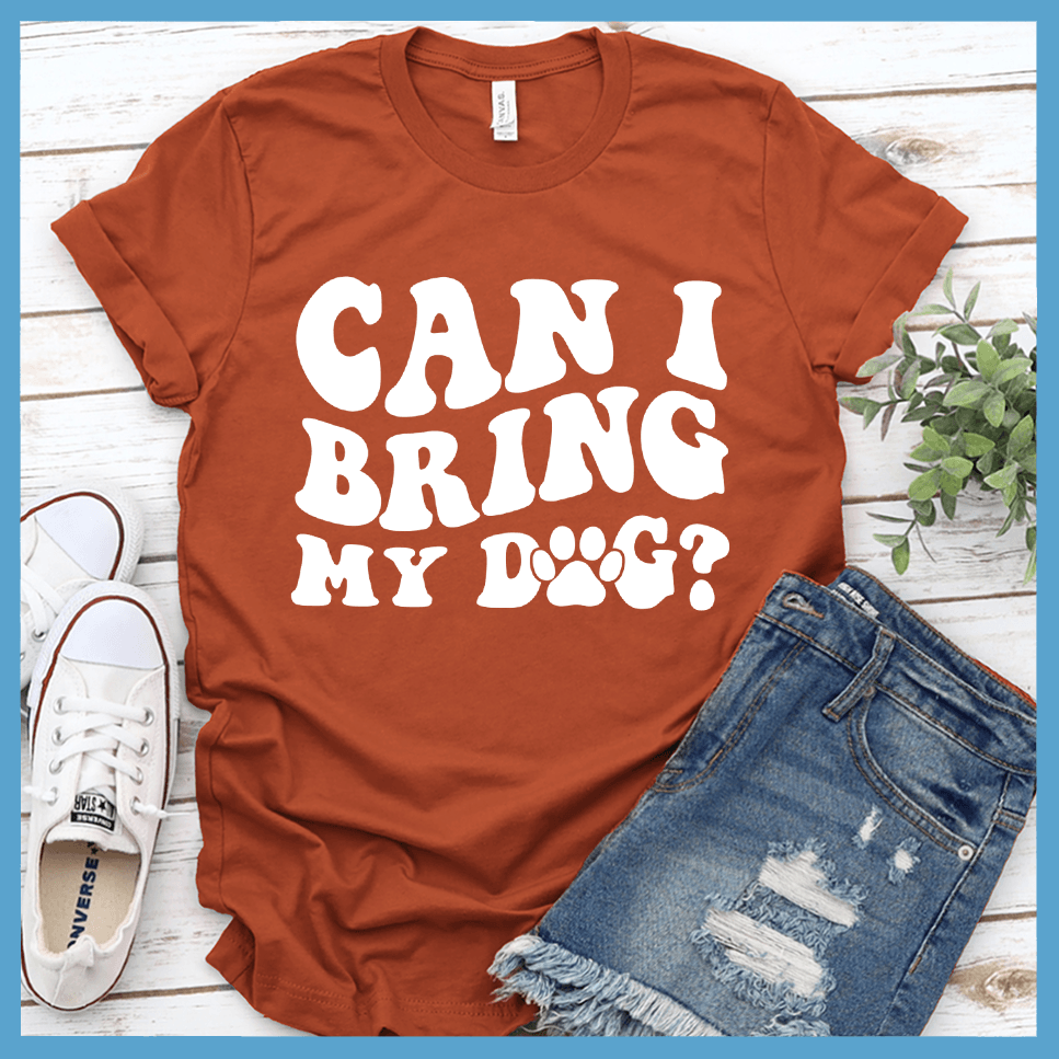 Can I Bring My Dog Retro T-Shirt - Brooke & Belle