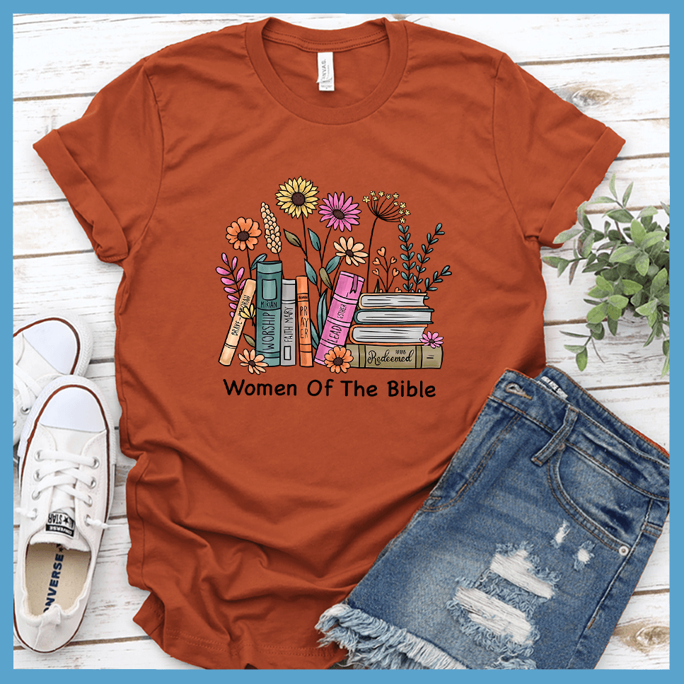 Women Of The Bible T-Shirt Colored Edition