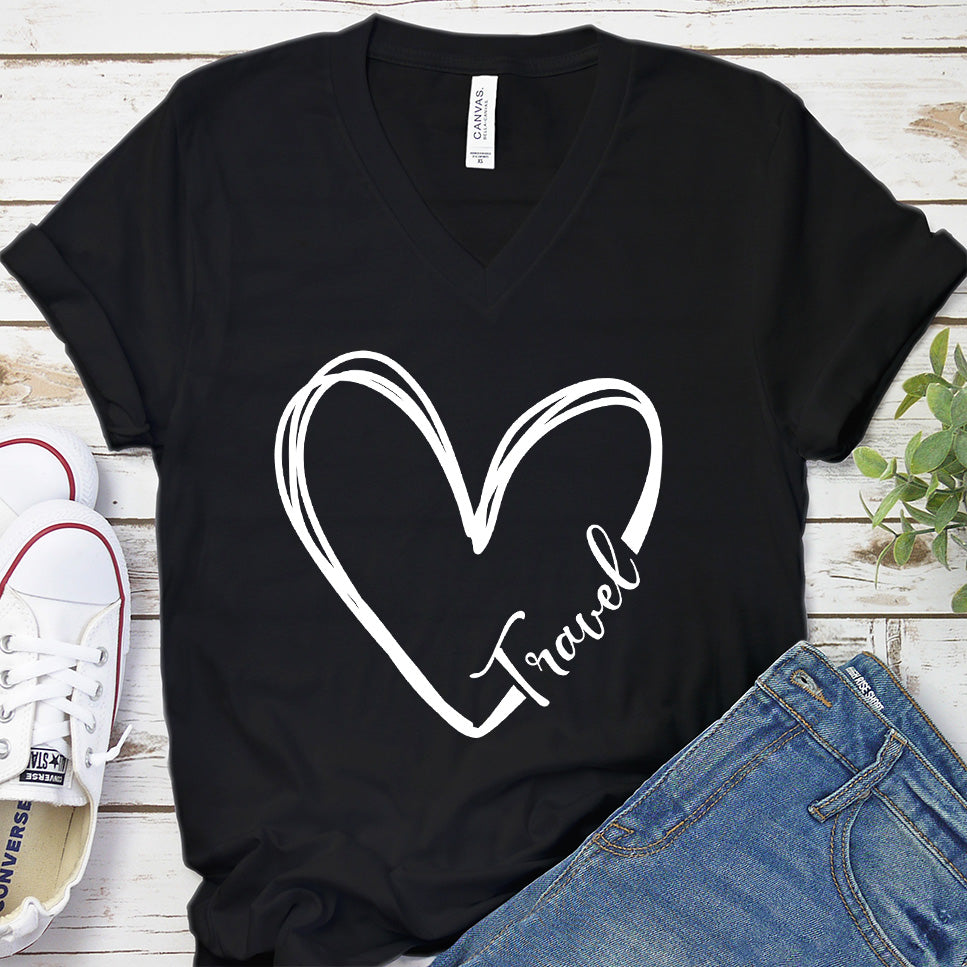 Travel Heart V-Neck