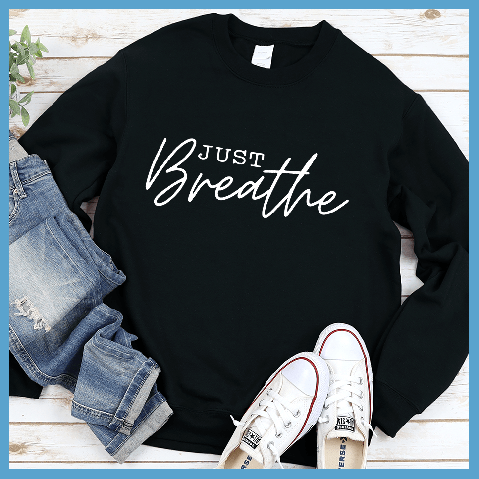 Just Breathe Sweatshirt - Brooke & Belle