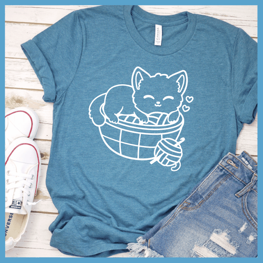 Cat & Yarns T-Shirt - Brooke & Belle