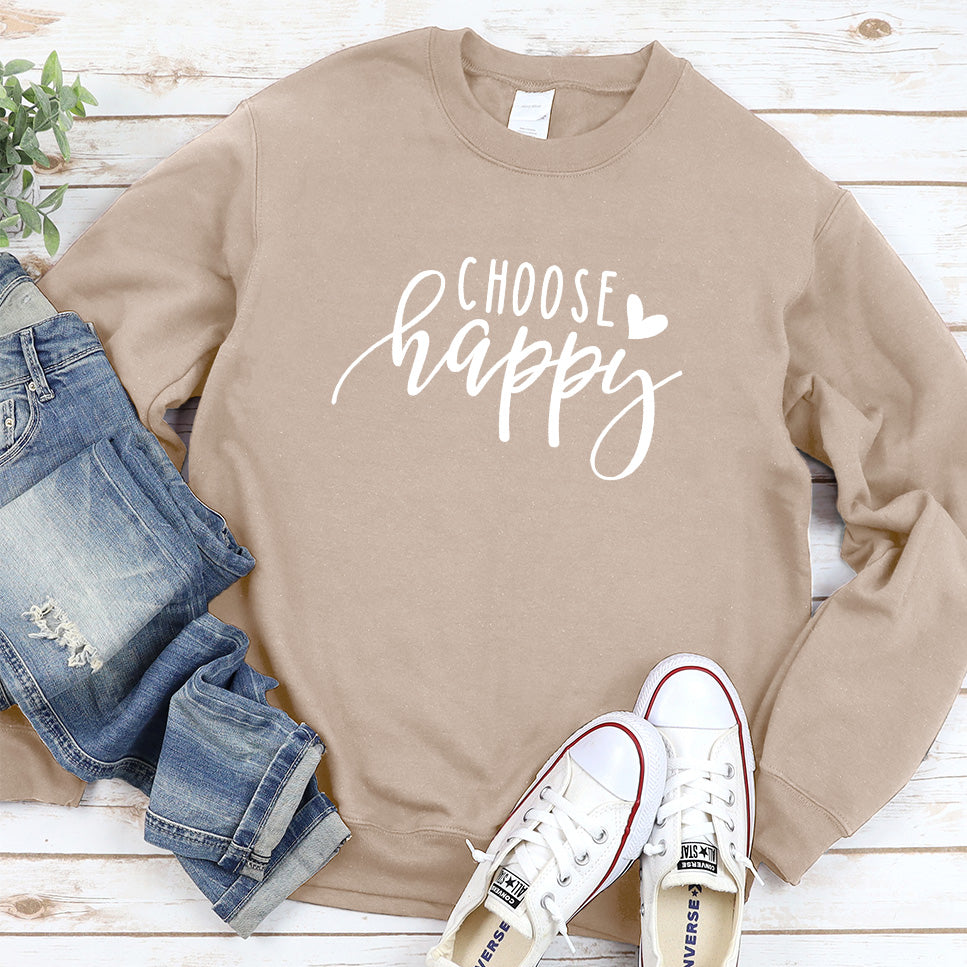 Choose Happy Sweatshirt