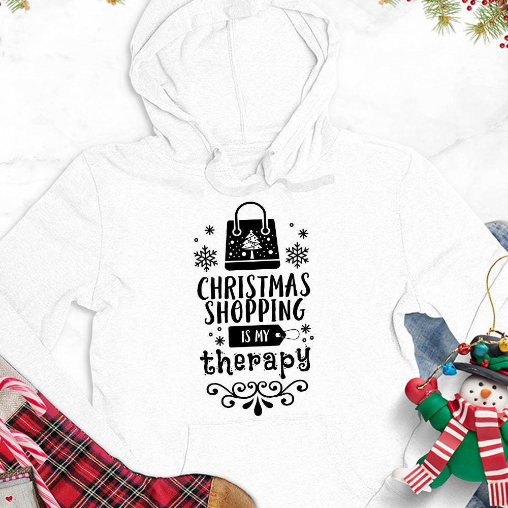 Christmas Shopping Is My Therapy Version 1 Hoodie - Brooke & Belle