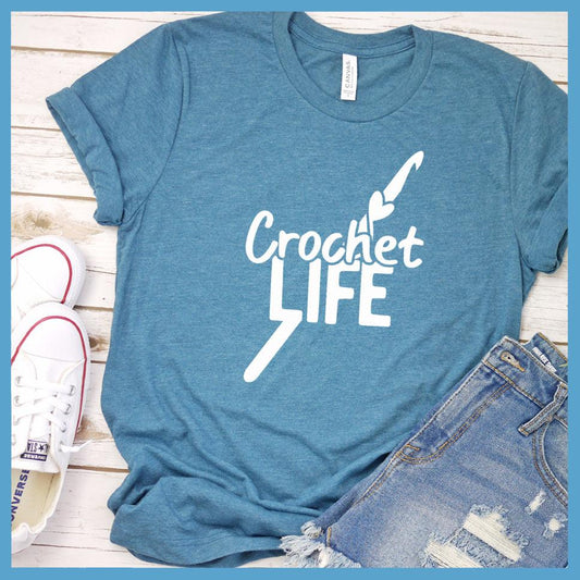Crochet Life Version 2 T-Shirt - Brooke & Belle