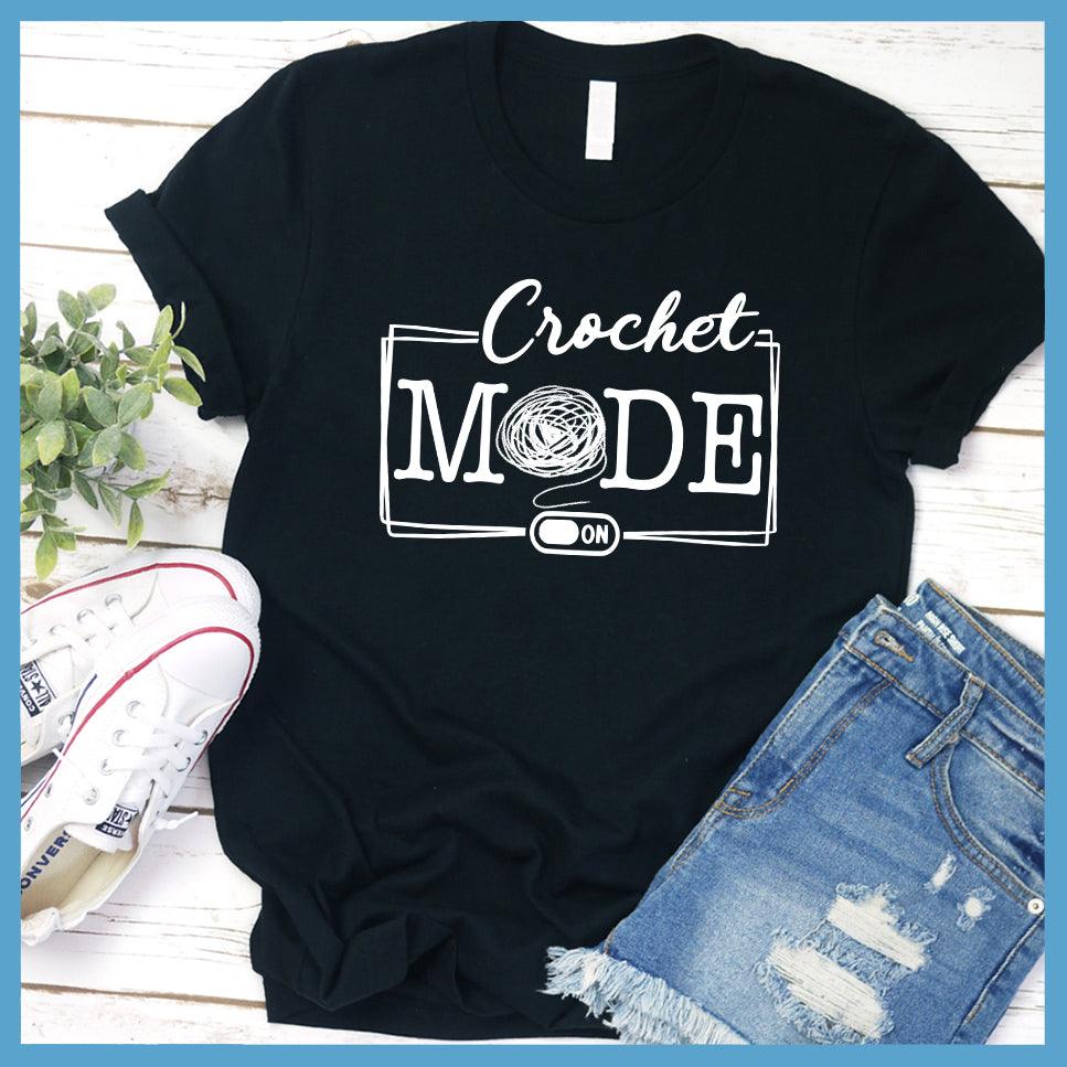 Crochet Mode On T-Shirt - Yarn Mode Edition