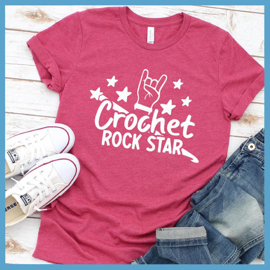 Crochet Rock Star T-Shirt - Brooke & Belle