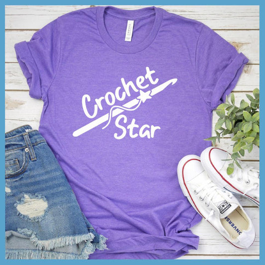 Crochet Star T-Shirt - Brooke & Belle