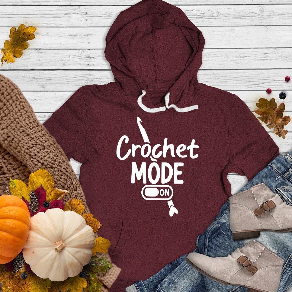 Crochet Mode ON Hoodie - Brooke & Belle