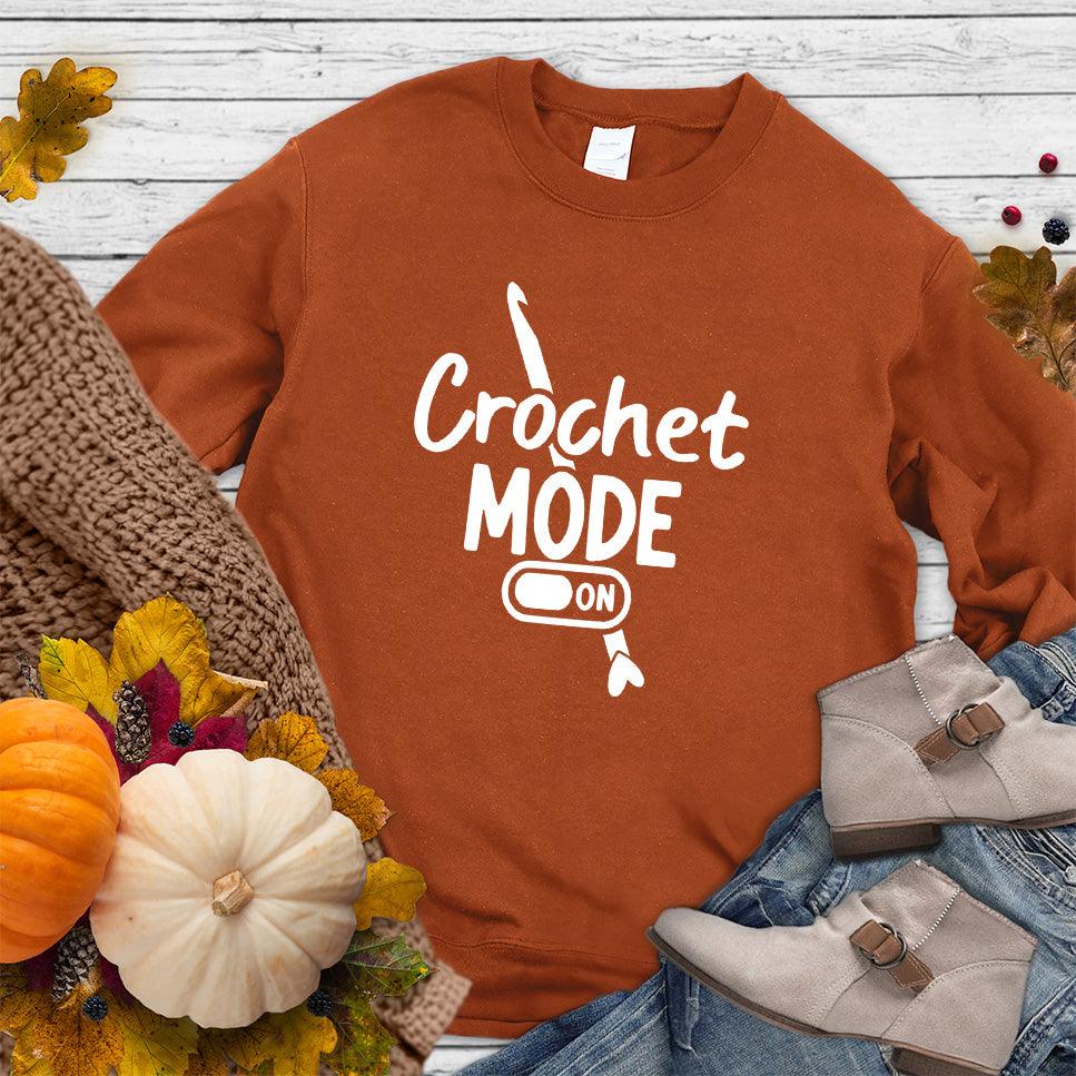 Crochet Mode ON Sweatshirt - Brooke & Belle