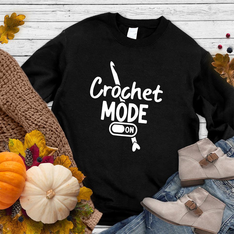 Crochet Mode ON Sweatshirt - Brooke & Belle
