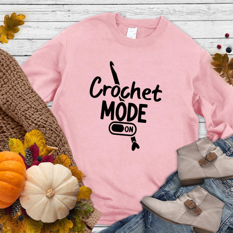 Crochet Mode ON Sweatshirt - Brooke & Belle
