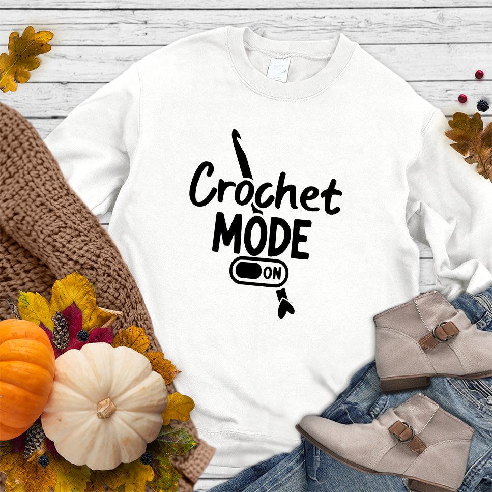 Crochet Mode ON Sweatshirt - Brooke & Belle