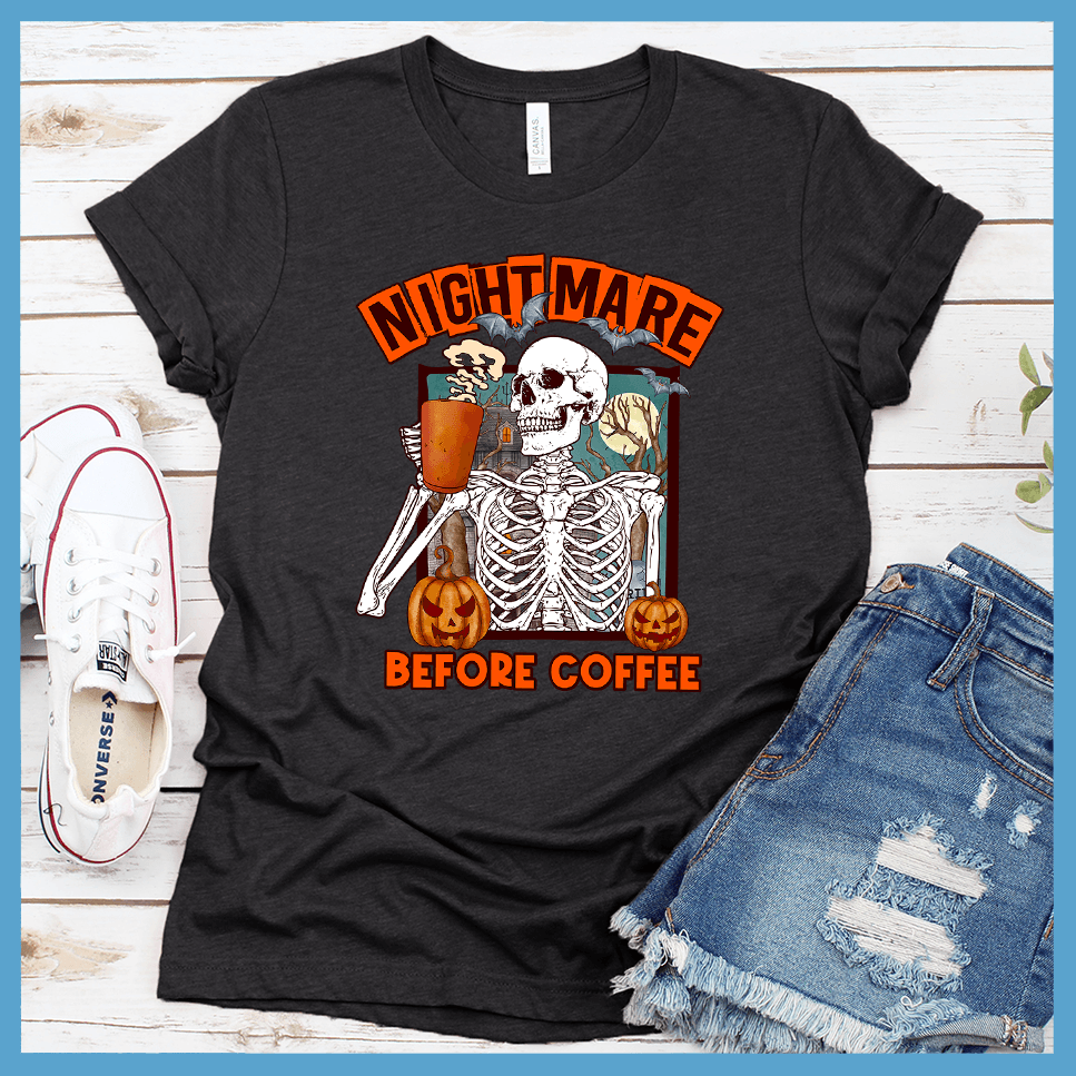 Nightmare Before Coffee T-Shirt Colored Edition