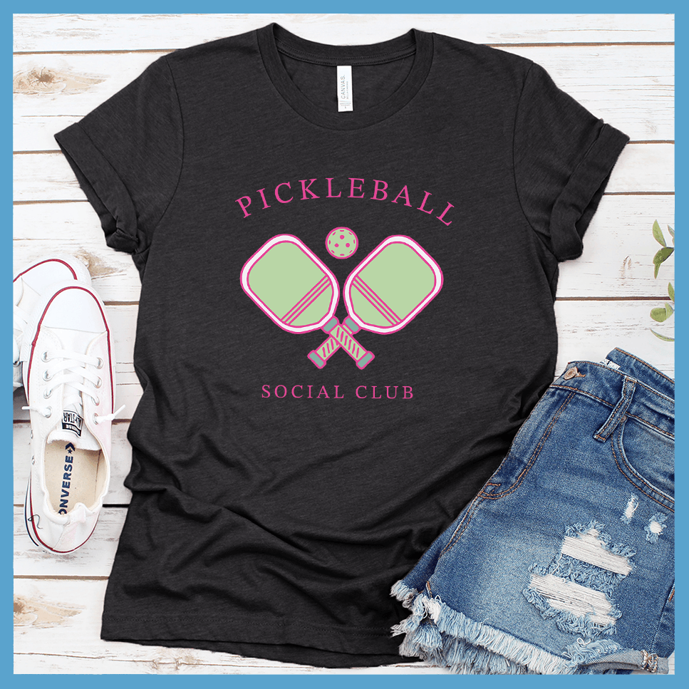 Pickleball Social Club T-Shirt Colored Edition - Brooke & Belle