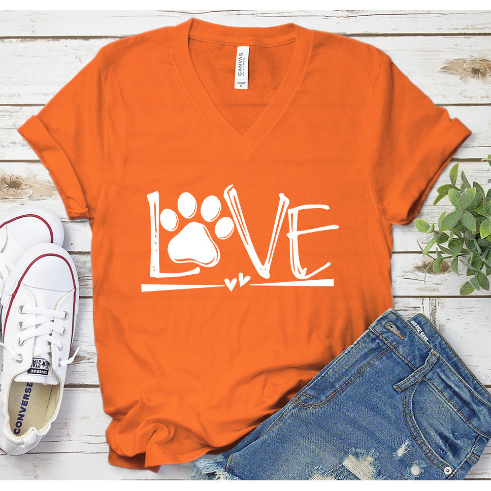 Dog Love V-Neck