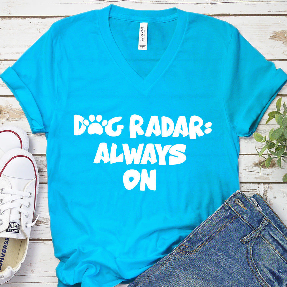 Dog Radar Always On V-Neck