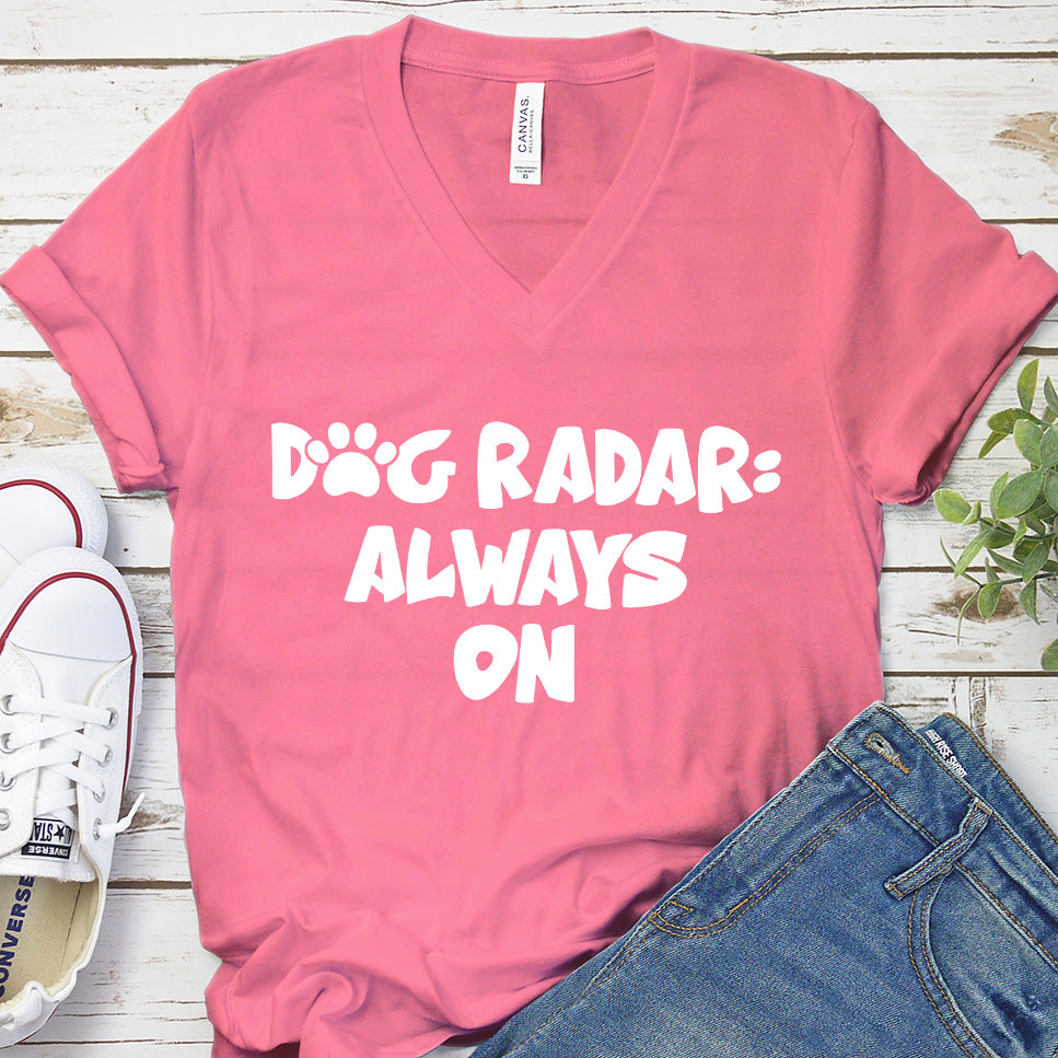 Dog Radar Always On V-Neck