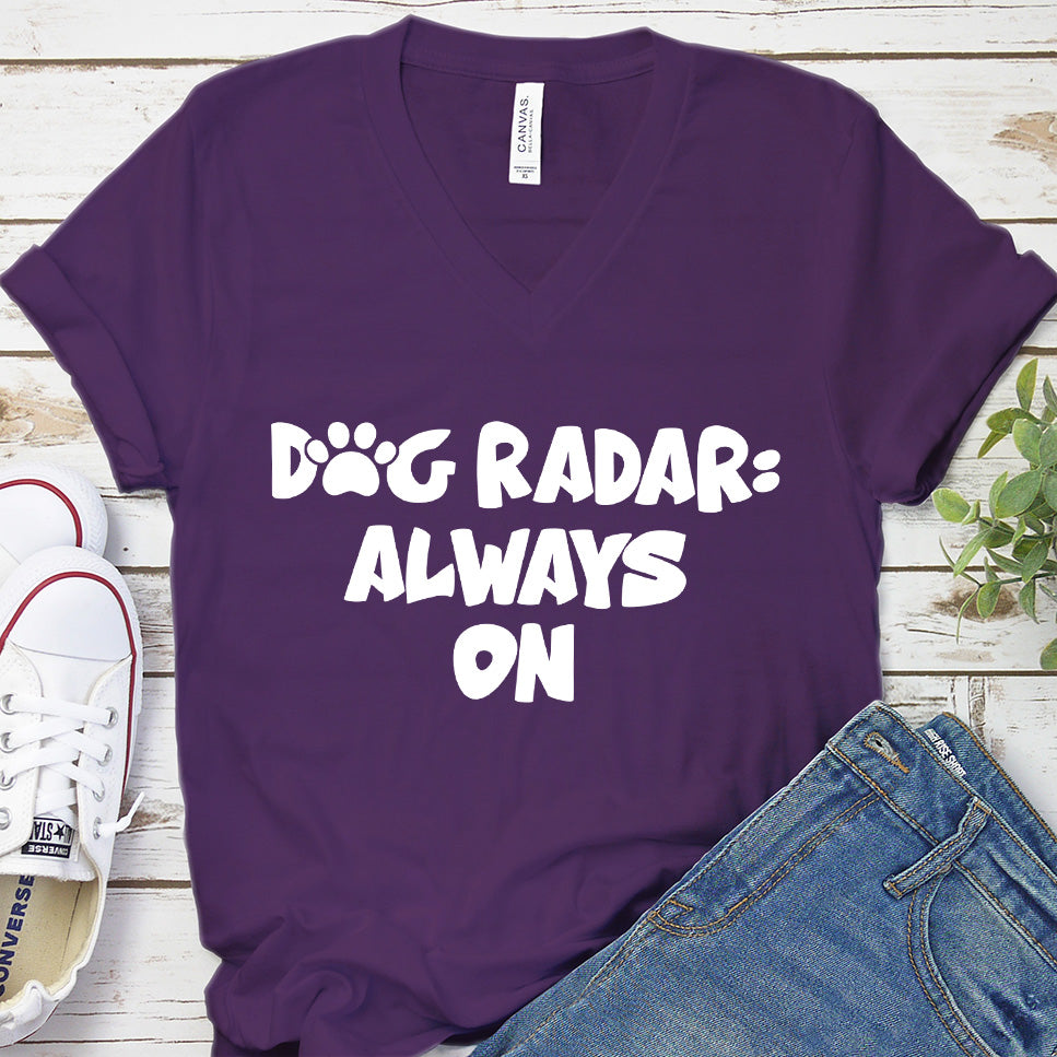 Dog Radar Always On V-Neck