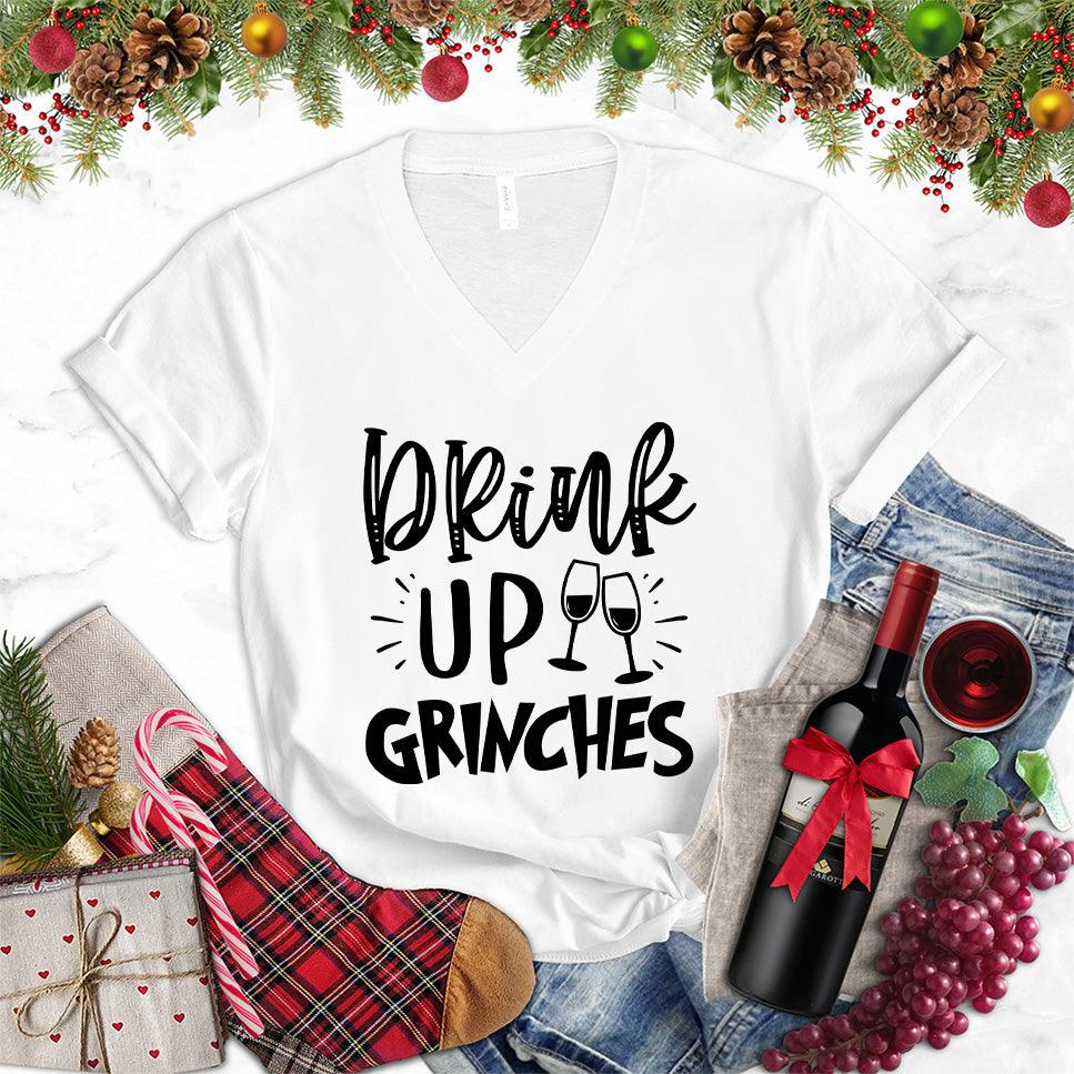 Drink Up Grinches V-Neck - Brooke & Belle