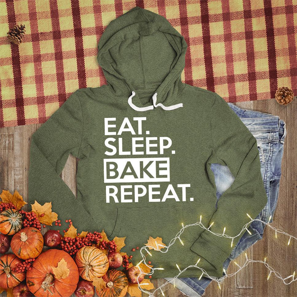 Eat Sleep Bake Repeat Hoodie - Brooke & Belle