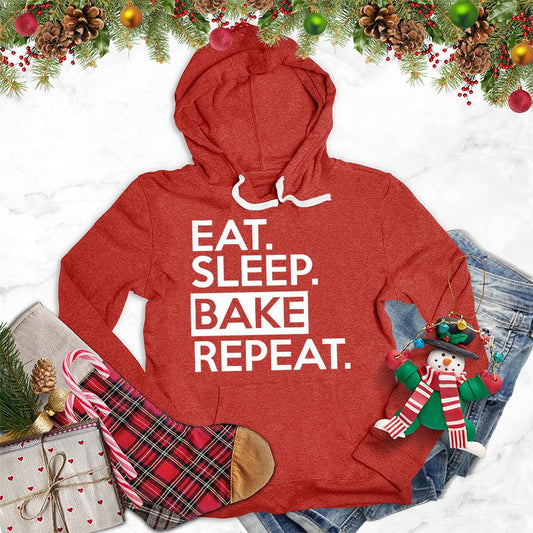 Eat Sleep Bake Repeat Hoodie - Brooke & Belle