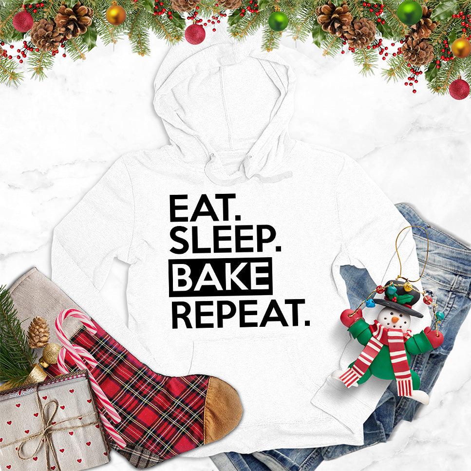 Eat Sleep Bake Repeat Hoodie - Brooke & Belle