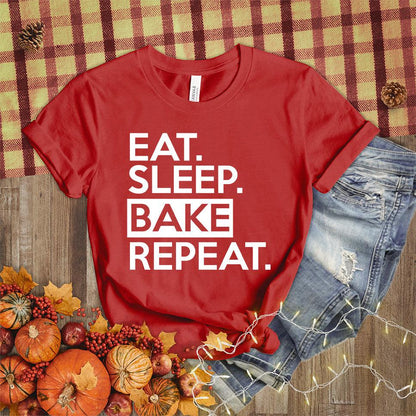 Eat Sleep Bake Repeat T-Shirt - Brooke & Belle