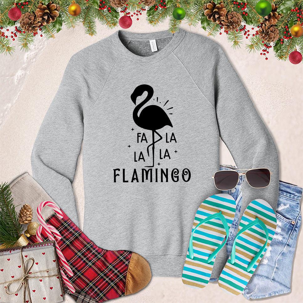 Fa La La La Flamingo Sweatshirt - Brooke & Belle