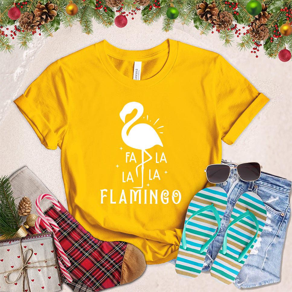 Fa La La La Flamingo T-Shirt - Brooke & Belle